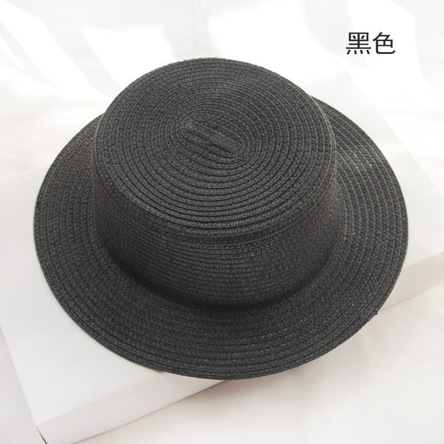 Parent-child Summer Straw Sun Hat