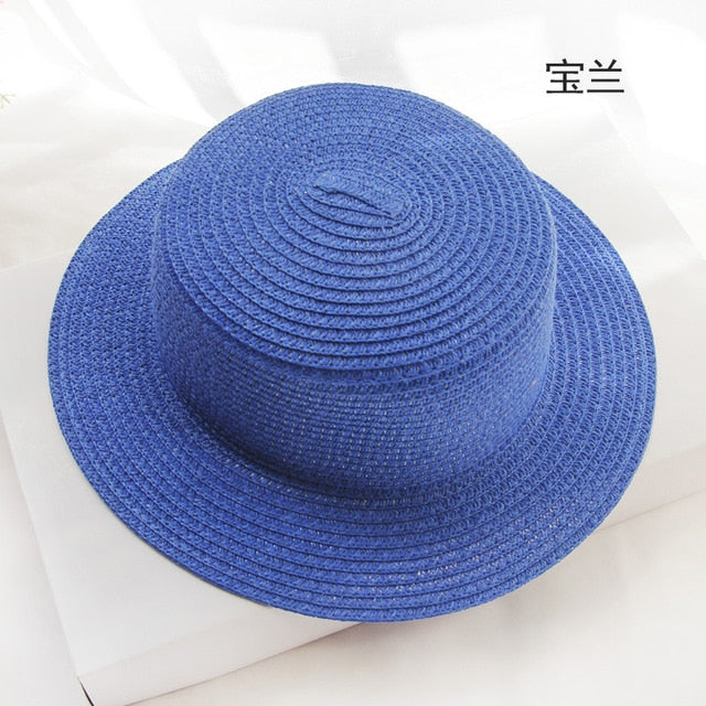 Parent-child Summer Straw Sun Hat