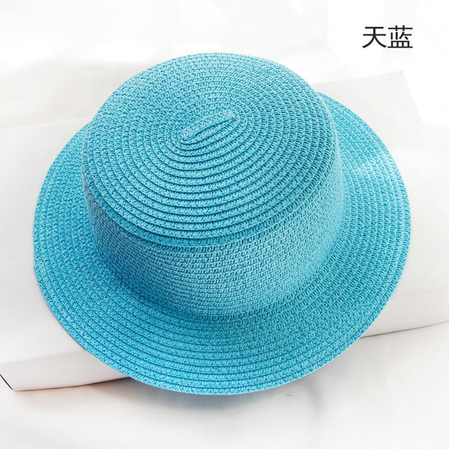 Parent-child Summer Straw Sun Hat