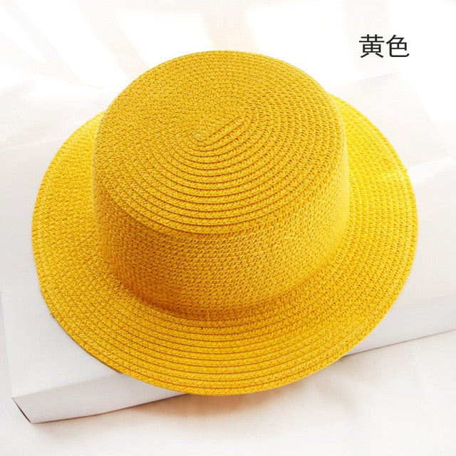 Parent-child Summer Straw Sun Hat