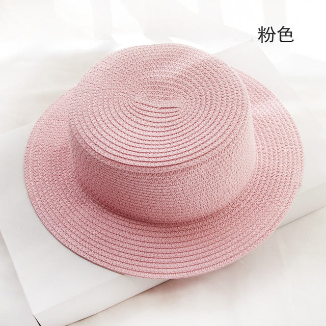 Parent-child Summer Straw Sun Hat