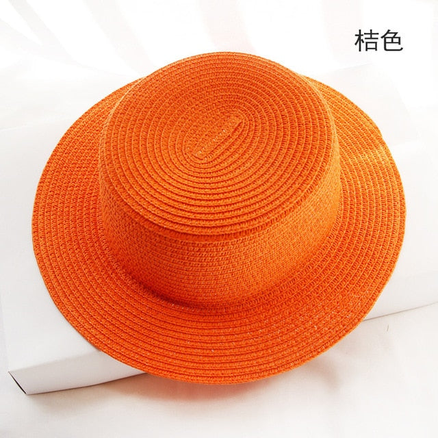 Parent-child Summer Straw Sun Hat