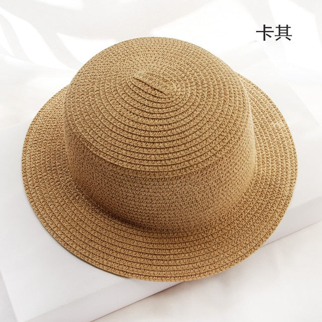 Parent-child Summer Straw Sun Hat