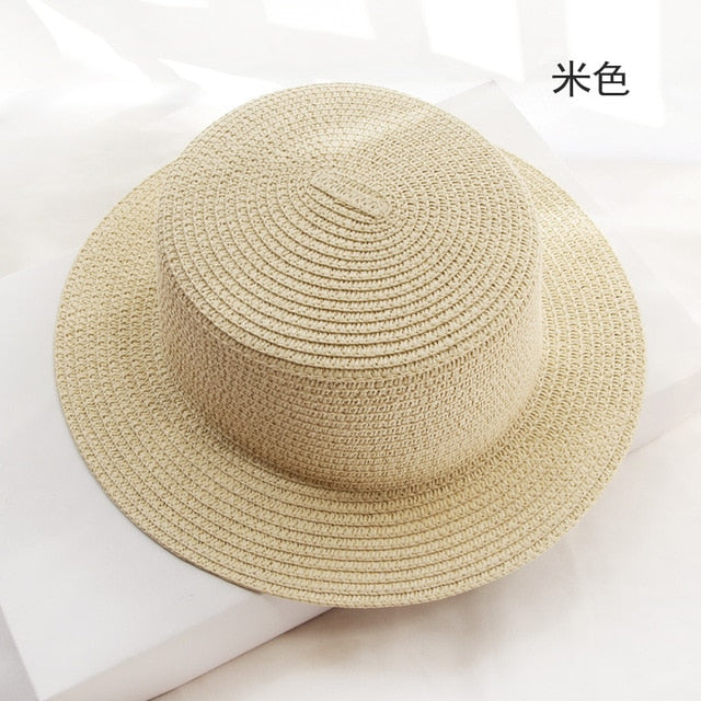 Parent-child Summer Straw Sun Hat