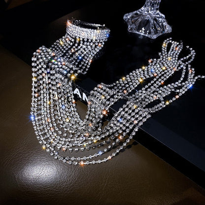 Full Rhinestone Pony Tail Hairpins