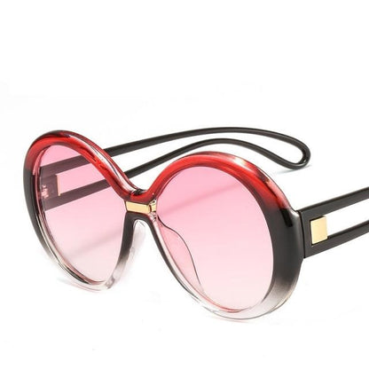 Oversized Vintage Round Sunglasses