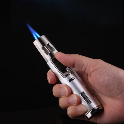 Fixed Flame Gas Jet Two Torch Lighter