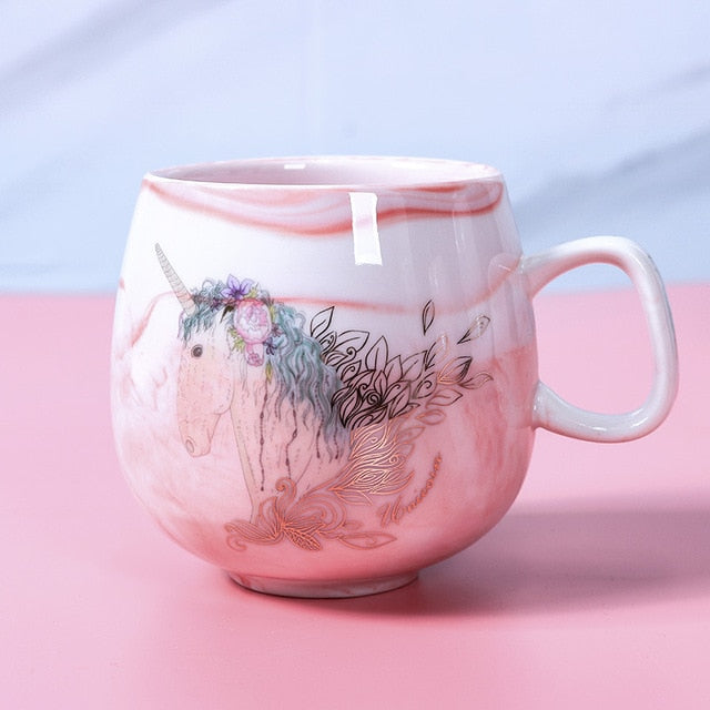 Flamingo Coffee Ceramic Mug Cup