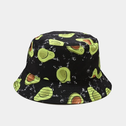 Avocado Watermelon Fishing Bucket Hat