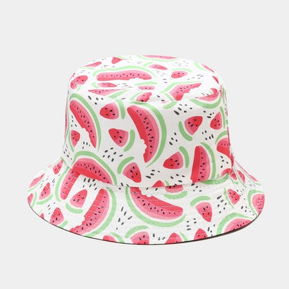 Avocado Watermelon Fishing Bucket Hat