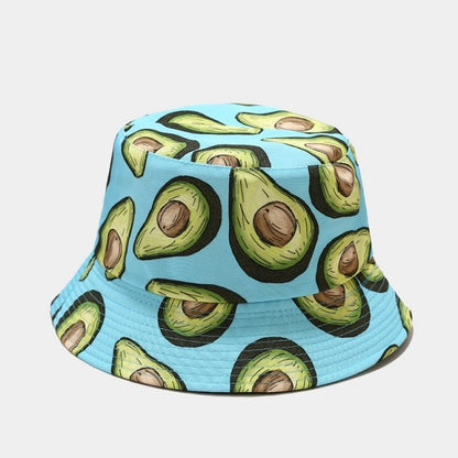 Avocado Watermelon Fishing Bucket Hat