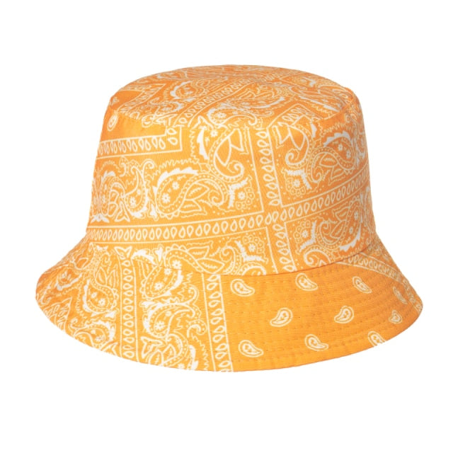 Bandana Style Bucket Hat Fisherman Cap