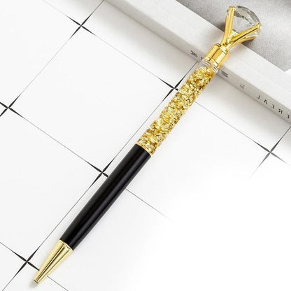 Customized Creative Gold Diamond Pen