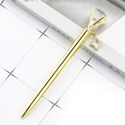 Customized Creative Gold Diamond Pen