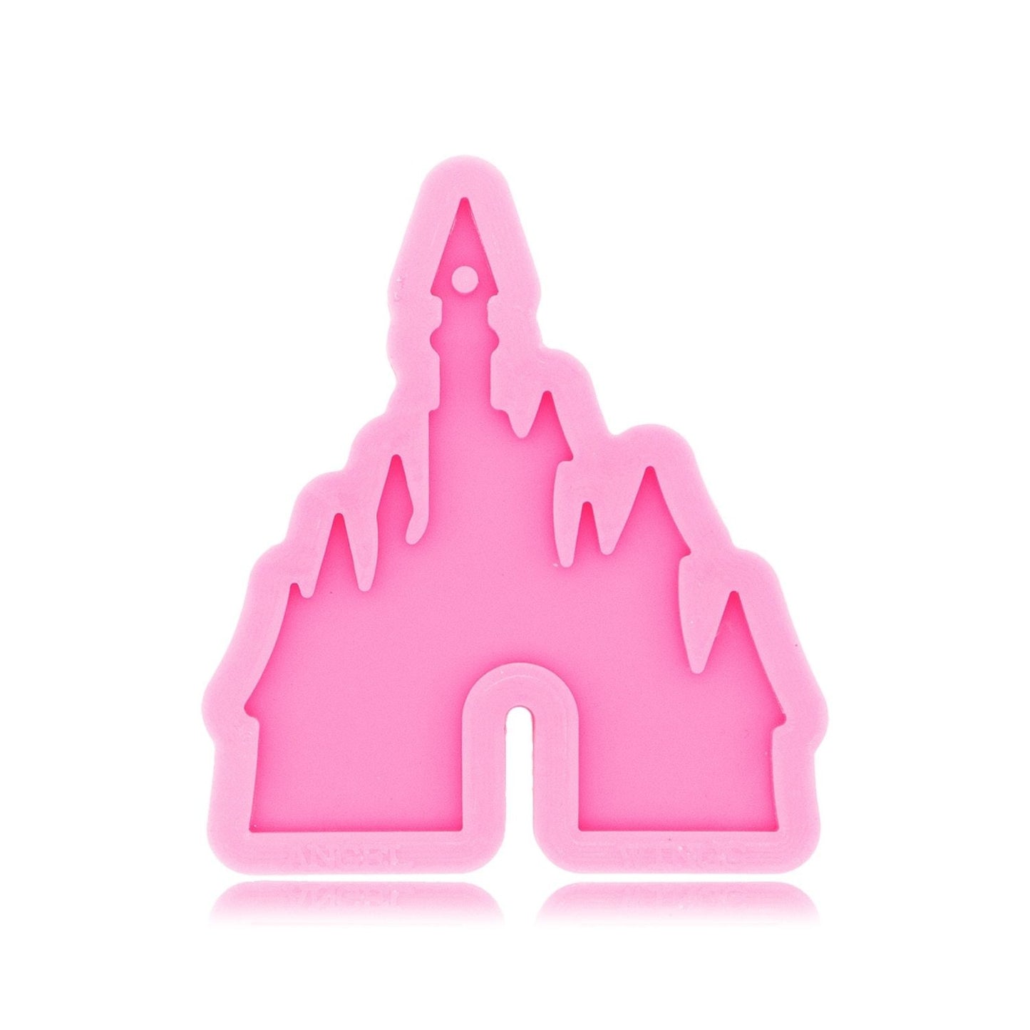 Silicone Castle Mold for Epoxy Resin Jewelry Making Keychain