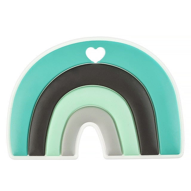 Baby Rainbow Silicone Teether BPA-Free