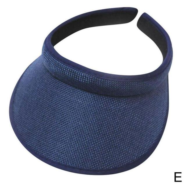 Elastic Hollow Top Sun Visor Hat