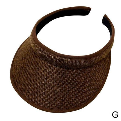Elastic Hollow Top Sun Visor Hat