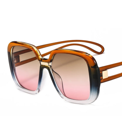 Oversized Vintage Round Sunglasses
