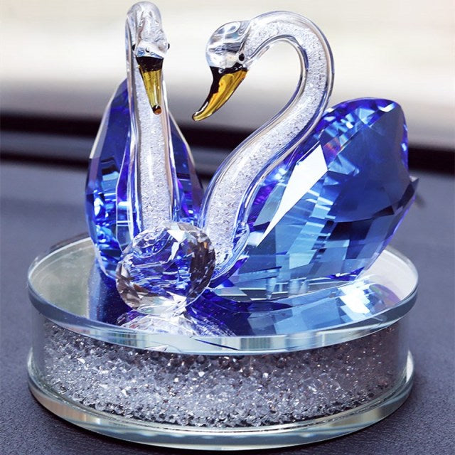 Swan Crystals Home Decor Gift