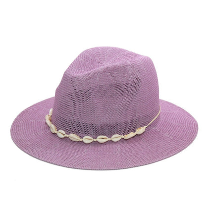 Summer Beach Hat With Shells
