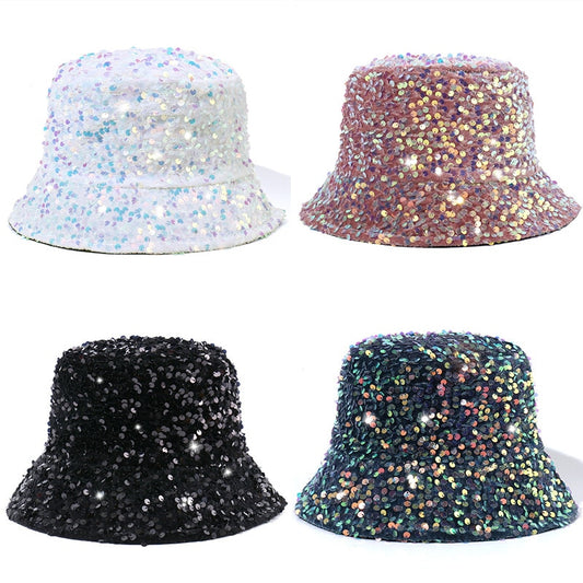 Sparkly Sequin Bucket Hat