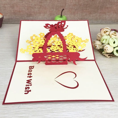 3D Pop Up Greeting Cards Birthday Valentines Wedding Engagement