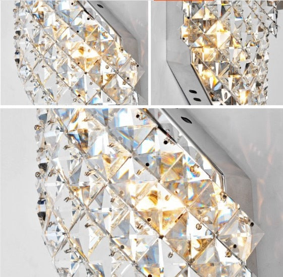Light Wall LED Sconce Crystal Lamp