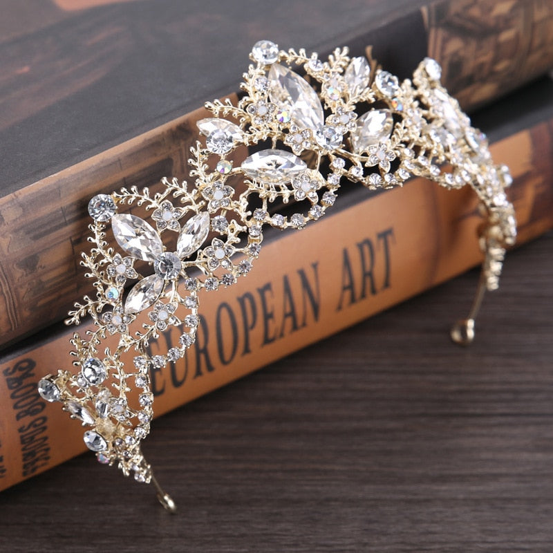 Crystal Bridal Crown Tiara