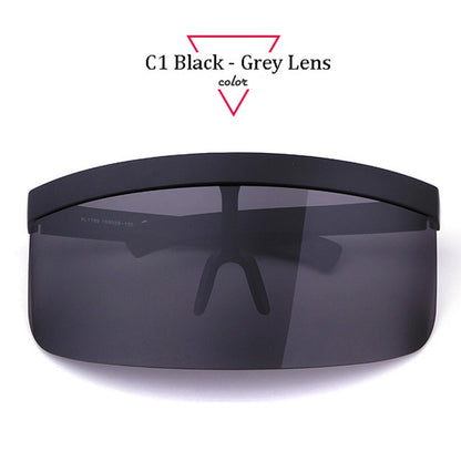 Oversize Shield Visor Windproof Sunglasses
