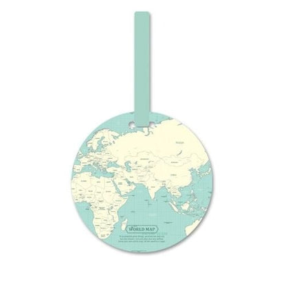 Map Luggage Tag Travel Accessories