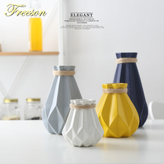 Modern Porcelain Vase Flower Room Decor