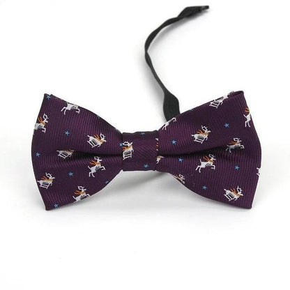 Plaid Childrens Bowtie Striped Polka Dot