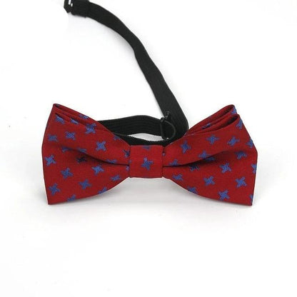 Plaid Childrens Bowtie Striped Polka Dot