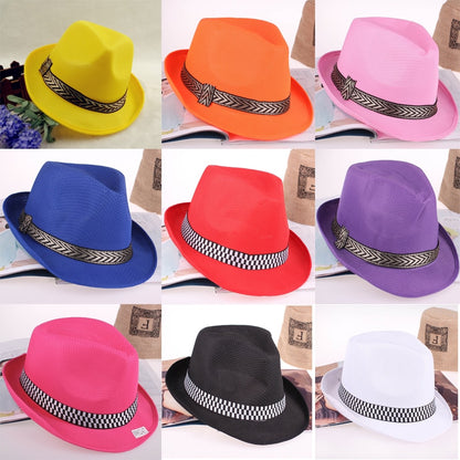 Womens Children Panama Fedora Jazz Hat