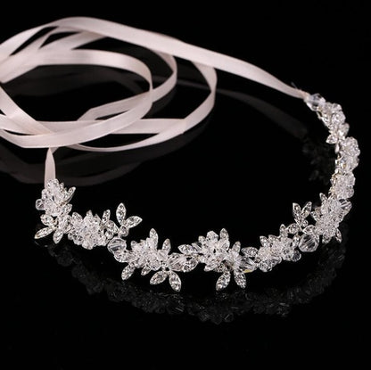 Crystal Rhinestone Bridal Headpiece