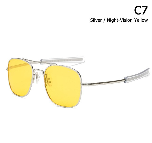 Polarized Aviation Sunglasses Men Pilot Mirror UV400