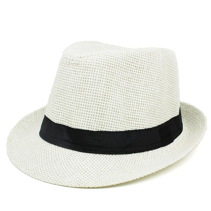 8 COLORS Womens Fedoras Fashion Jazz Sun Summer Panama Hat Beach Vacation