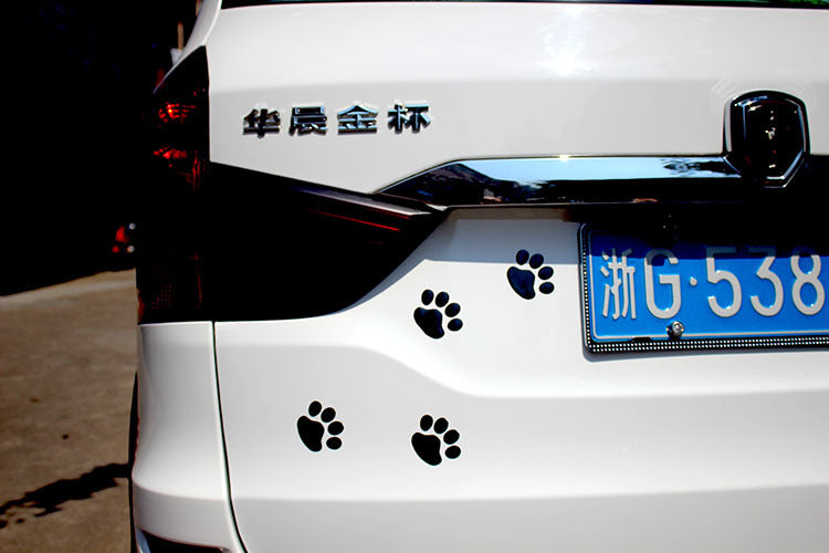 Car Sticker Paw Animal Footprint