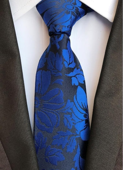 Men Floral Neckties Fashion Striped & Paisley
