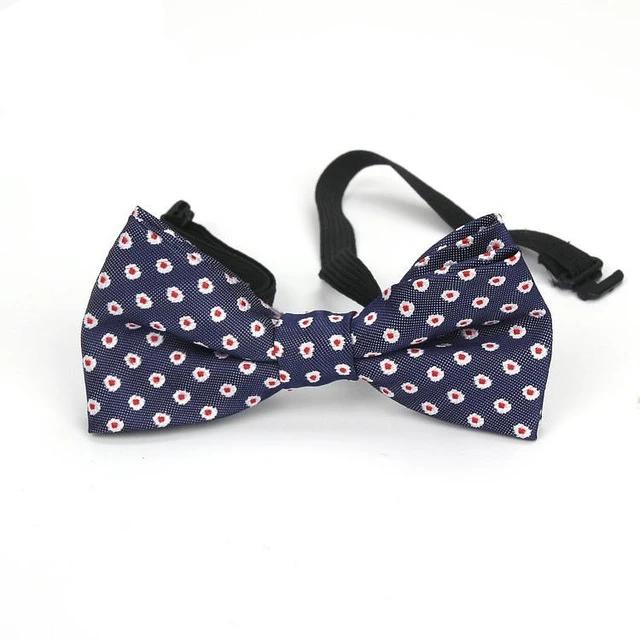 Plaid Childrens Bowtie Striped Polka Dot