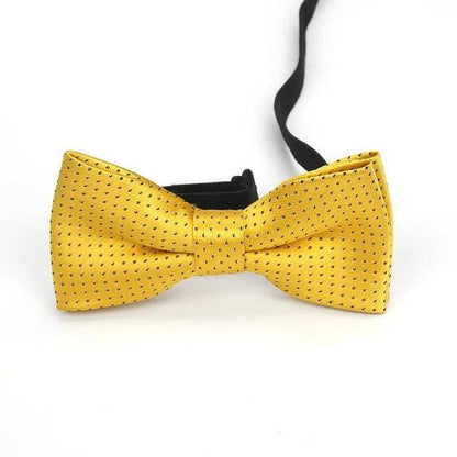 Plaid Childrens Bowtie Striped Polka Dot