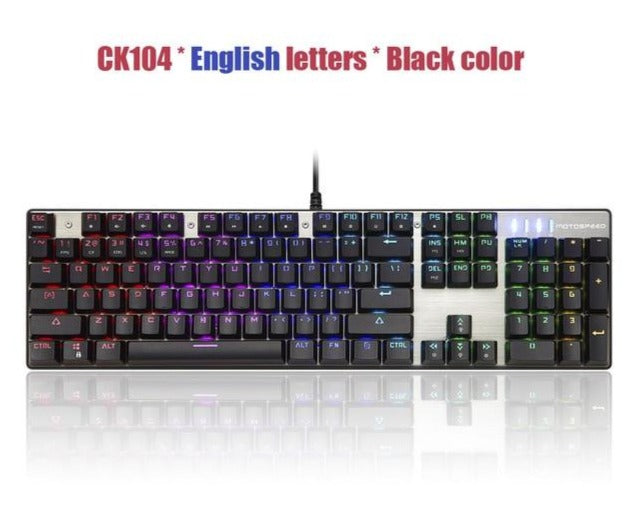 Key Tech Led Keyboard Gaming Mechanical Wired LED Keyboard – Top Notch Designs USA