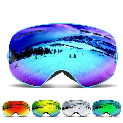 Ski Goggles Men Women Snowboard Glasses Skiing UV400 Protection Snow Skiing Anti-Fog Mask