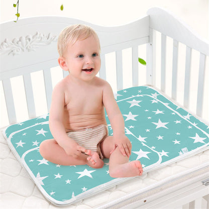 Baby Waterproof Portable Changing Pad Home Travel Use Bed Protector