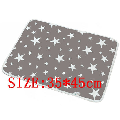 Baby Waterproof Portable Changing Pad Home Travel Use Bed Protector