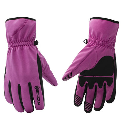 Ski Gloves Winter Thermal Fleece Warm