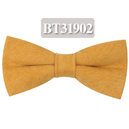 Men Bow Tie Classic Solid Colors For Casual Business Or Party