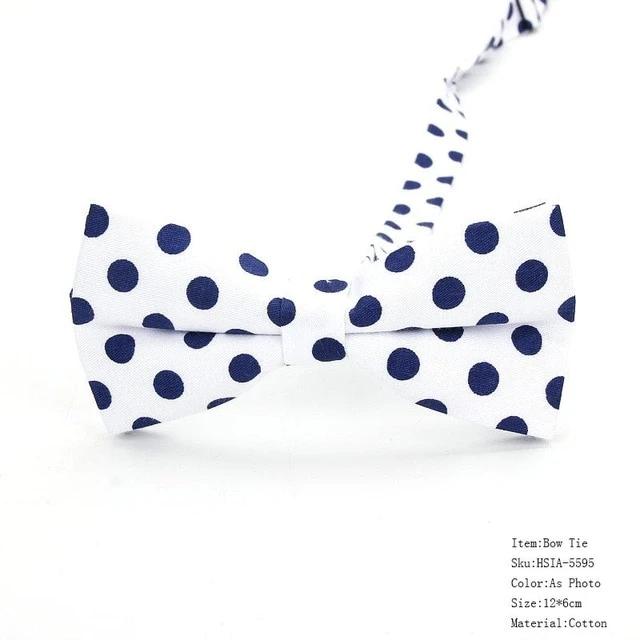 Mens Classic Polka Dot Bowtie Gift