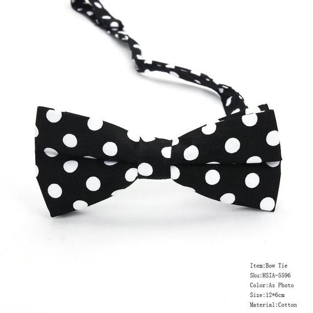 Mens Classic Polka Dot Bowtie Gift